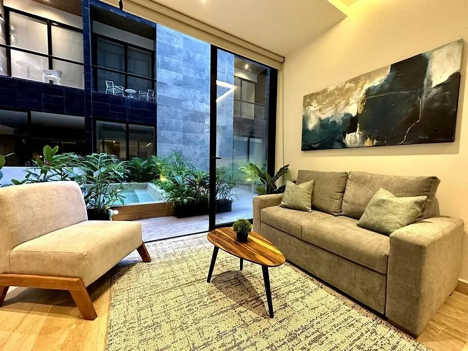 Modern Loft With Rooftop Pool Steps From The Beach By Solmar Rentals Playa del Carmen Mexico