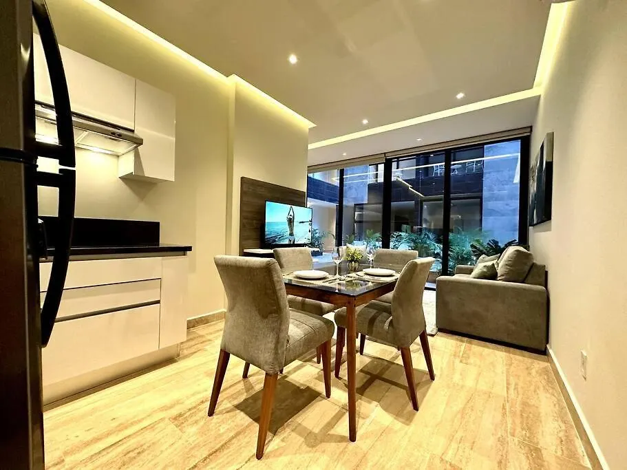 Apartment Modern Loft With Rooftop Pool Steps From The Beach By Solmar Rentals Playa del Carmen